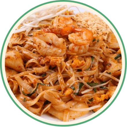 Pad thai at Rocky Mountain Thai Kitchen