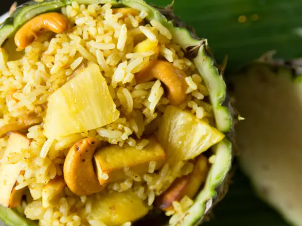 Pineapple fried rice