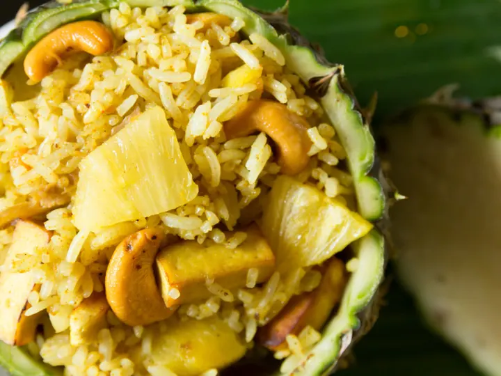 Pineapple fried rice