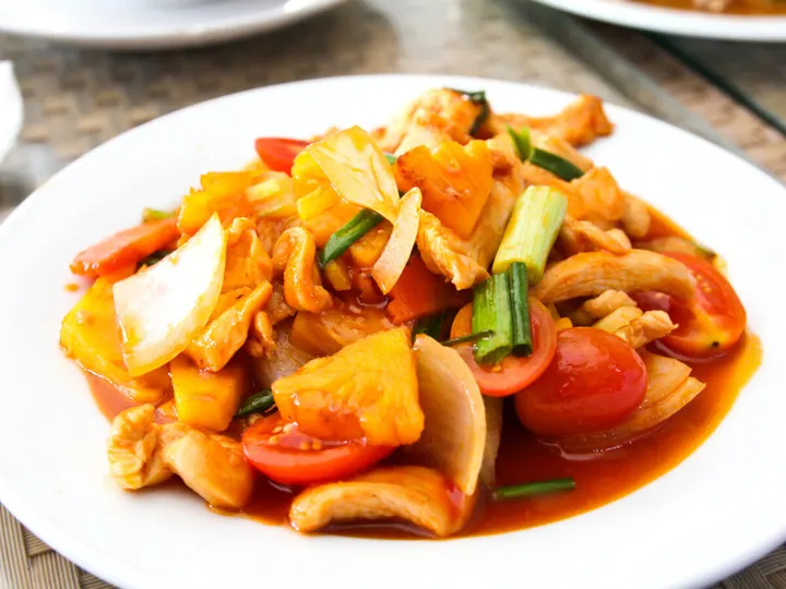 Sweet and sour chicken
