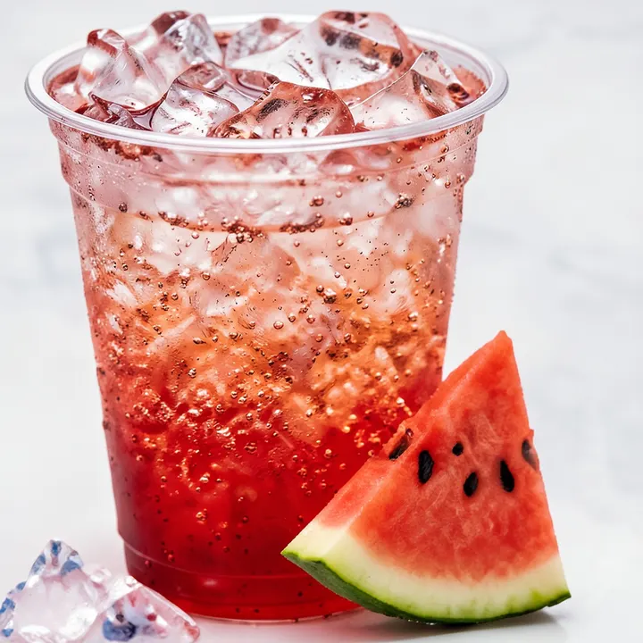 Watermelon Italian soda