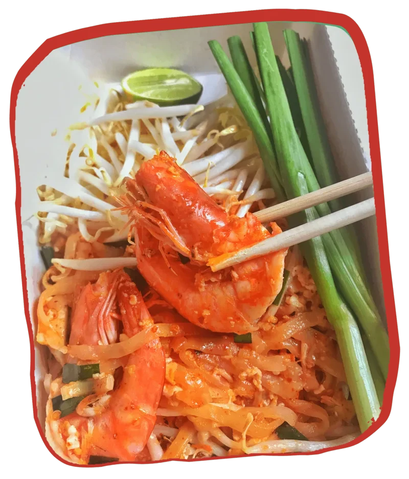 A Thai shrimp dish